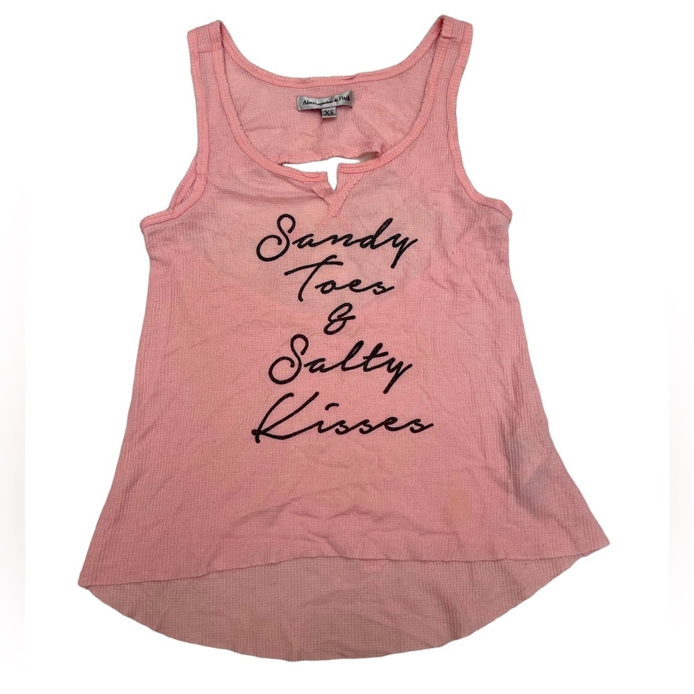 Woman’s Abercrombie&Fitch little pink tank top